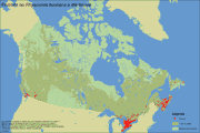 Carte de répartition